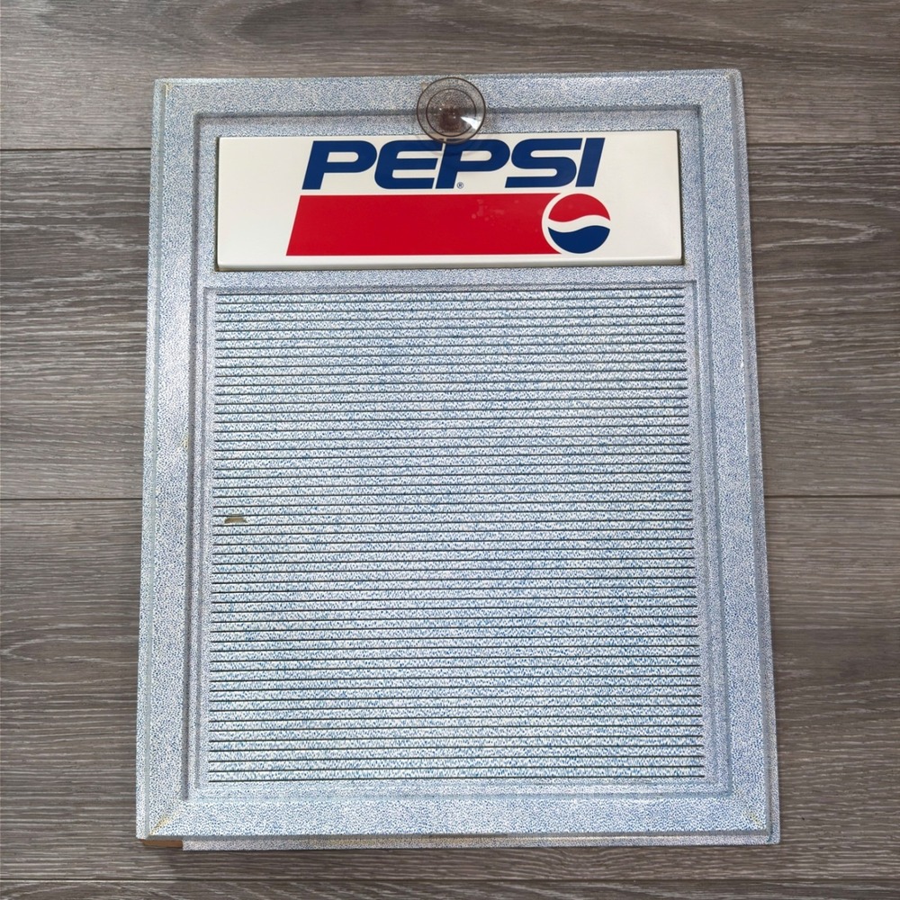 Vintage Pepsi Menu Board Sign Changeable Letters 500+ Pieces Advertising 1980s